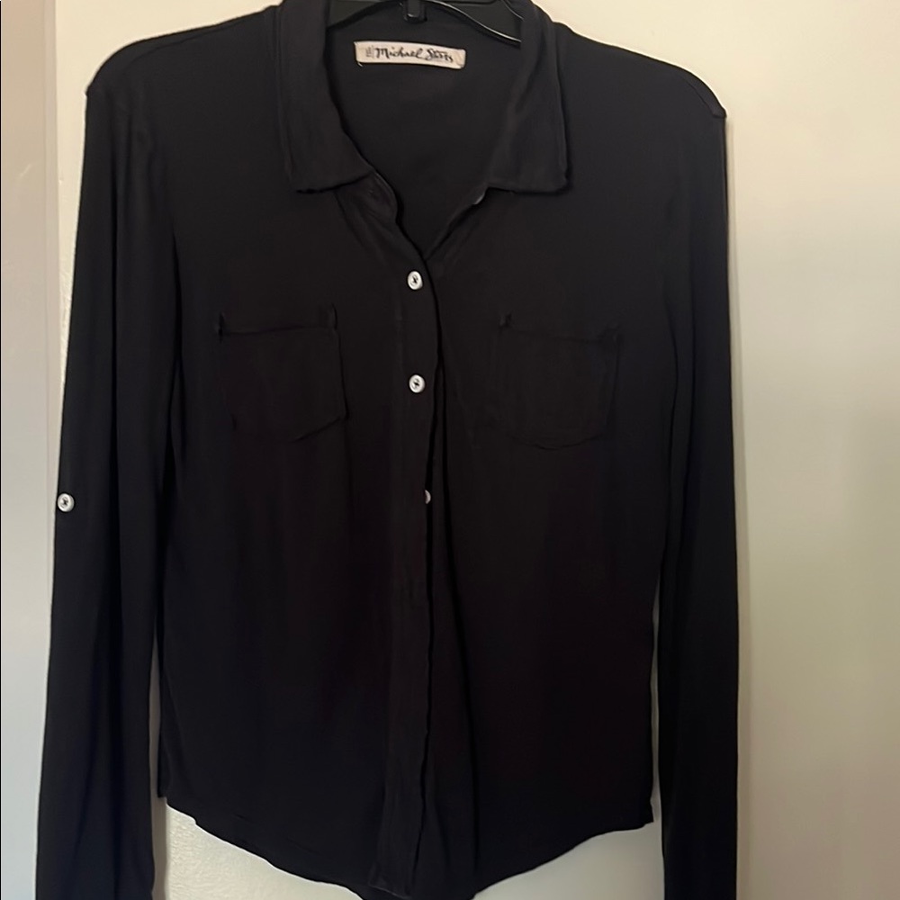 Michael Stars Classic Black Shirt
